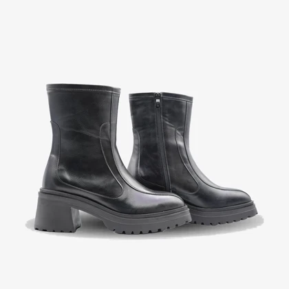 کفش نیم بوت زنانه پاشنه‌دار مدل 0526 _ Boots