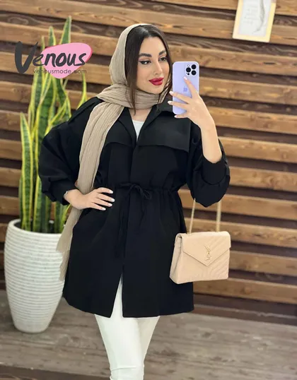 مانتو بالاژیله کمرگت