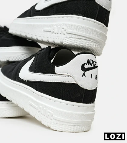 کفش مردانه و زنانه مشکی سفید NIKE AIR FORCE