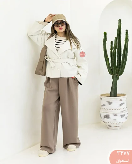 بارانی کوتاه مایسا 3477