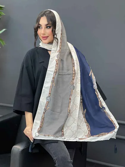 شال طرح کمربندی