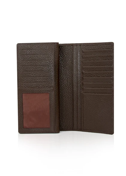 کیف پول پالتویی چرم مدل سانتیاگو