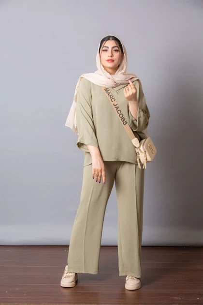 مانتو شلوار کنفی کراش