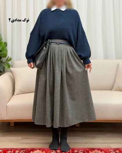 دامن پشمی ویشکا