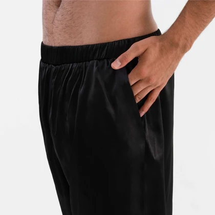 بلوز شلوار بیسیک مردانه مشکی