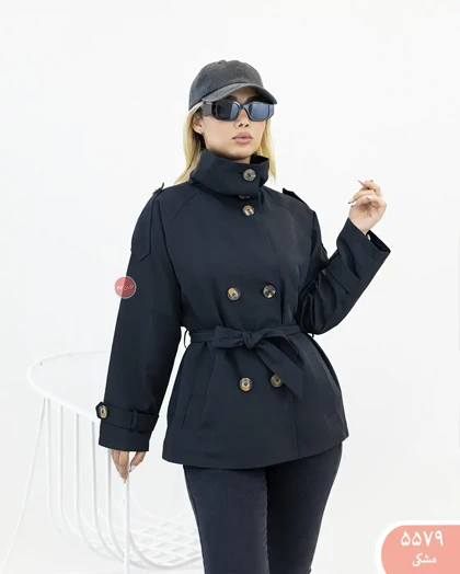 بارانی یقه ایستاده 5579