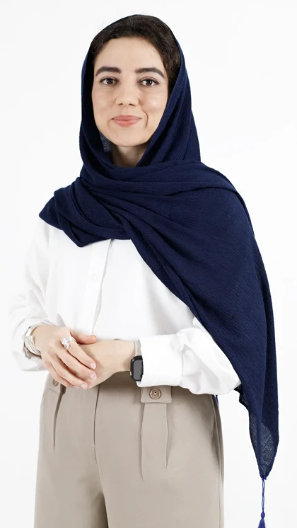 شال برشکا منگوله‌دار