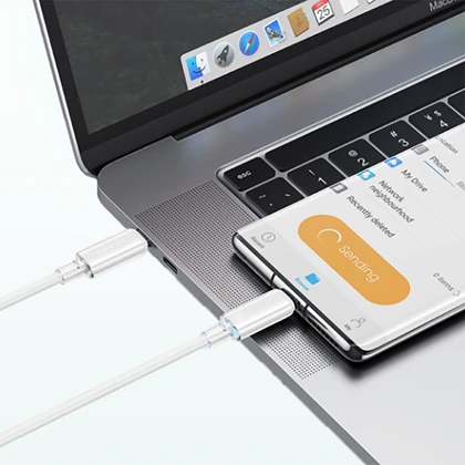 کابل دو سر تایپ سی یوسامز USAMS مدل SJ660 توان 100 وات 1.2 متر