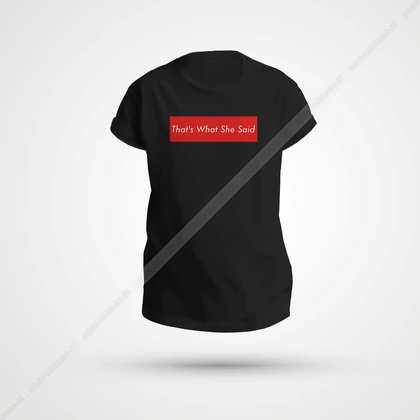 تیشرت Office طرح she said