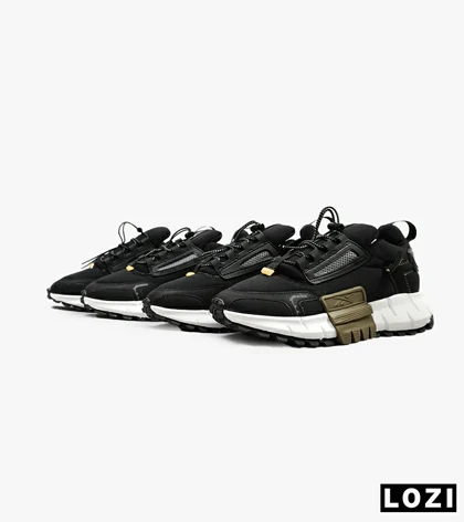 کفش کتانی مشکی سفید ریباک Reebok Zig Kinetica 2.5 Edge