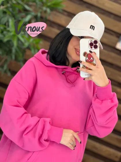 هودی کلاهدار ساده