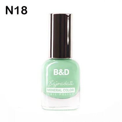 لاک ناخن بی اند دی B&D ساده سری N