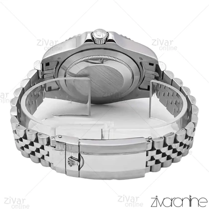 ساعت رولکس جی ام تی مستر 2 مردانه سیلور صفحه مشکی 106624