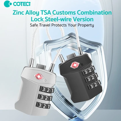 قفل TSA چمدان کوتسی COTECI مدل TR-005