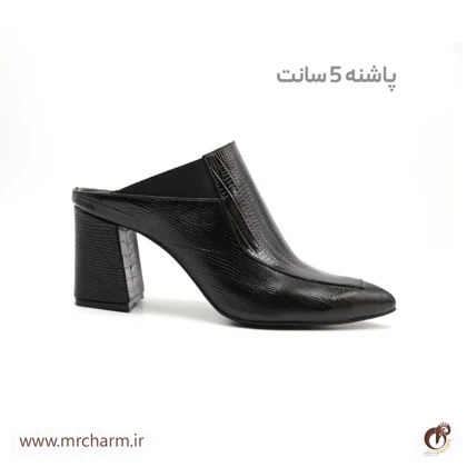 صندل مجلسی چرم پاشنه‌دار mrc2110-12