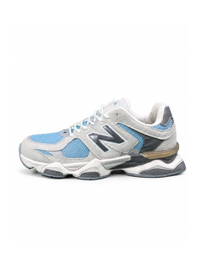 کفش کتانی بزرگ پا مدل نیوبالانس 9060 کرم آبی New Balance 9060