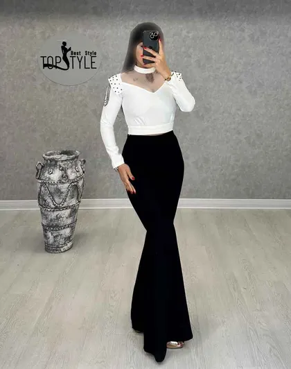 بلوز سرشانه زنجیر : 8704