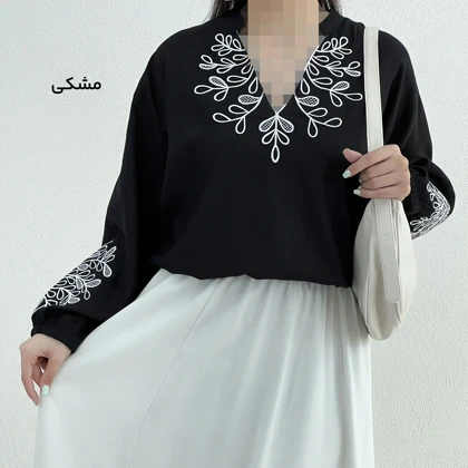 بلوز زنانه گلدوزی زارا | آی بولک
