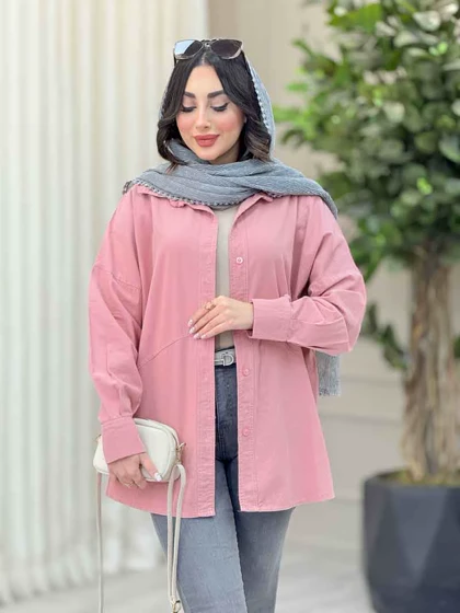 شومیز پشت پیله برش‌دار