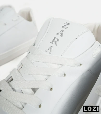 کفش کتانی بزرگ پا سفید ZARA