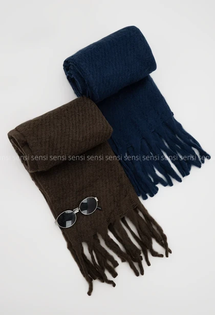 شال بافت بوکله موهری کد1004606