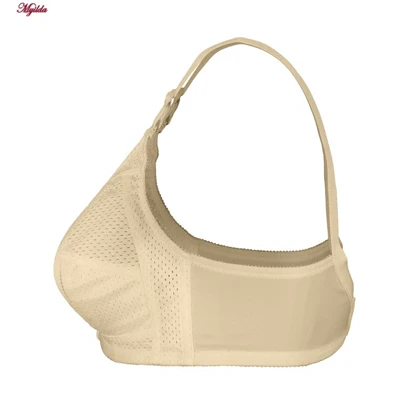 سوتین زنانه لین مدل سه تکه زنبوری کرم کد 4680-405
