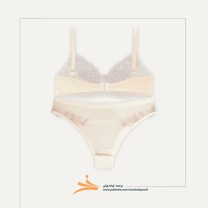 ست مخملی نباتی فنردار برند نوشه پوش 85005
