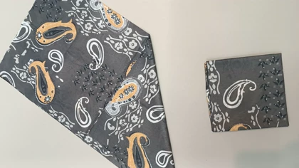 اسکارف دستمال سر و گردن با طرح بلور