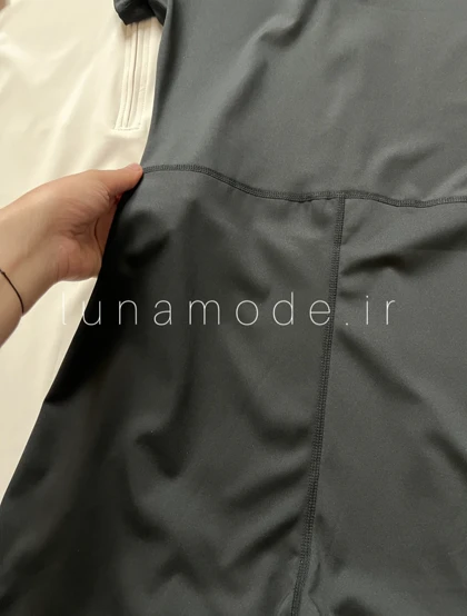 اورال زنانه آستین کوتاه نیم زیپ