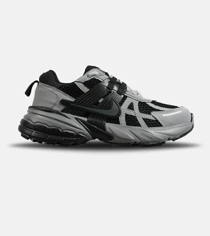 کفش کتانی مردانه و زنانه طوسی مشکی Nike cushlon مدل 8077