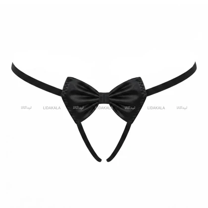 شورت فانتزی فاق باز رنگ مشکی برند نوا کد 002