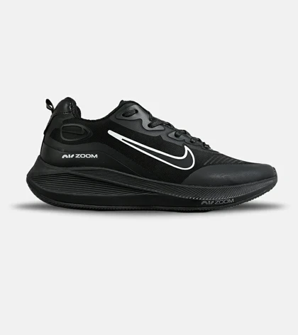 کفش کتانی مردانه و زنانه مشکی نایک NIKE air zoom مدل 8054