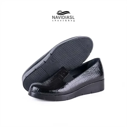 کفش زنانه طبی تمام چرم کد 2019001