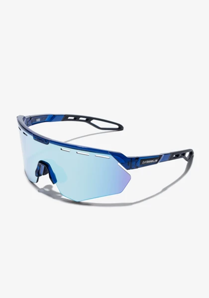 عینک آفتابی دی فرانکلین مدل D.franklin Thunder Fifty Trans Blue / Blue Revo