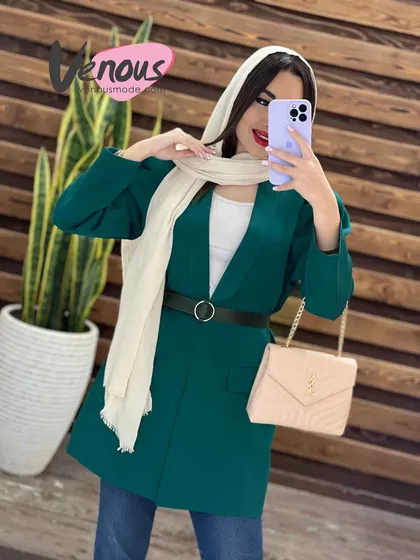 مانتو مازراتی سرشونه چین