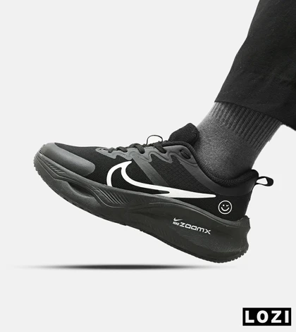 کفش کتانی مردانه و زنانه مشکی NIKE zoom x smiley