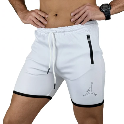 شلوارک طرح جردن JORDAN کوتاه سفید