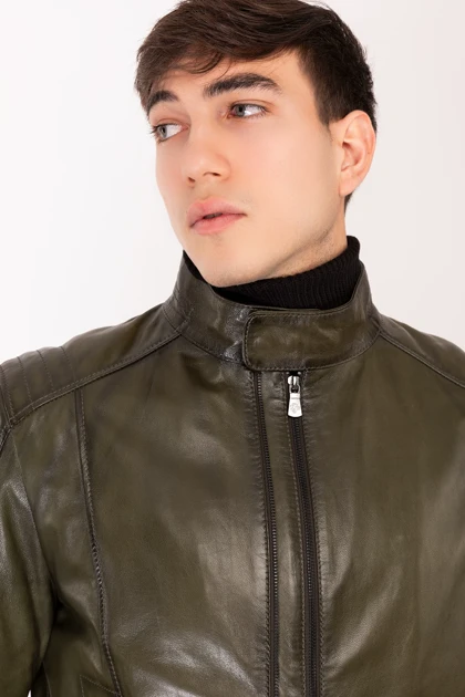 کت و کاپشن مردانه new-venture-gian-ferre-solid-leather