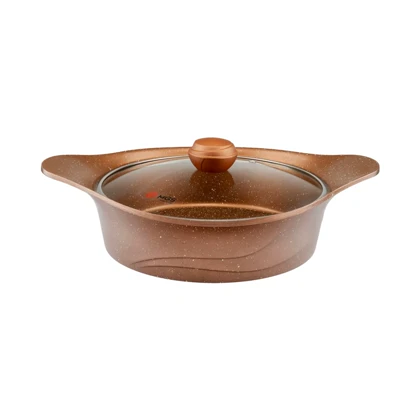 سرویس قابلمه 15 2 پارچه گرانیت طرح کره ای C