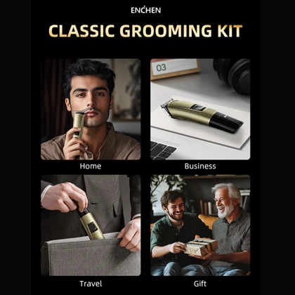 ماشین اصلاح شارژی شیائومی Xiaomi مدل ENCHEN Beardo 3 مناسب صورت و بدن