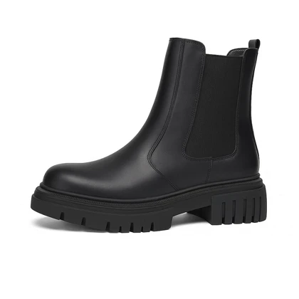 نیم بوت زنانه چلسی دوطرف کش-مشکی