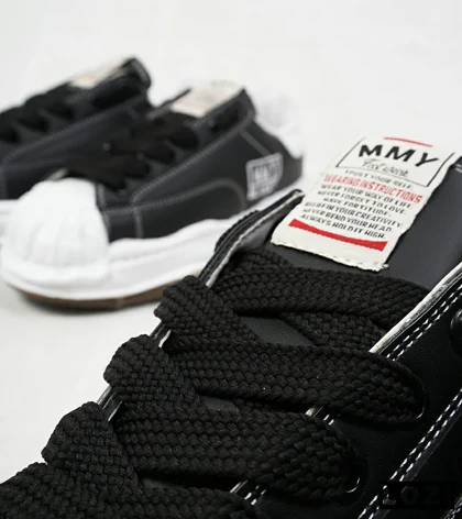کفش کتانی مردانه مشکی سفید BLAKEY LOW SNEAKER