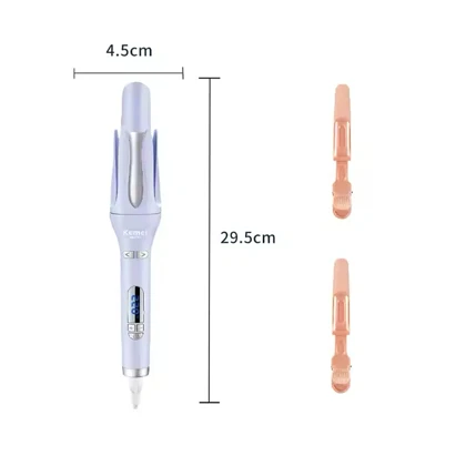 فر کننده و حالت‌دهنده مو سرامیکی فر درشت کیمی مدل KM‑2063