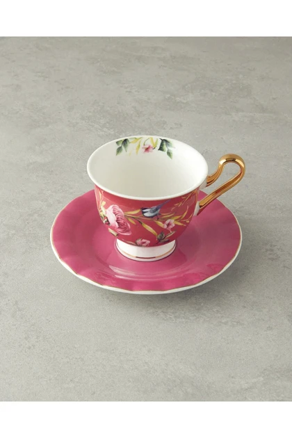 سرویس فنجان چای دو نفره English Home مدل Vanilla Bone China