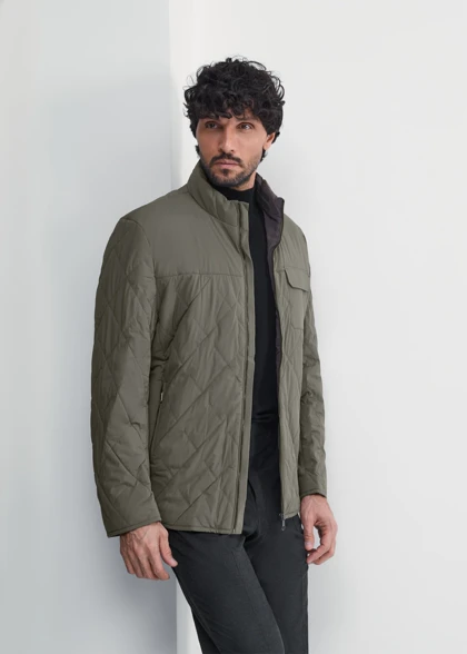 کاپشن تک جیب Quilted