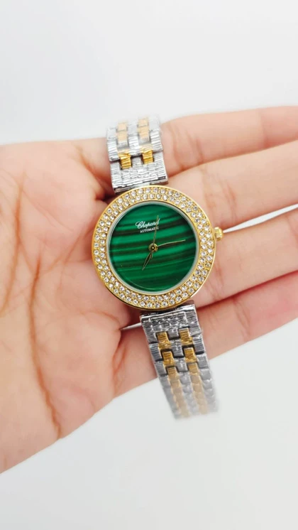 ساعت مچی زنانه چوپارد Chopard با موتور کوارتز باکیفیت