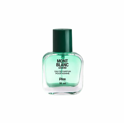 عطر جیبی مردانه پینک ویژوآل مدل Mont Blanc Legend حجم 30 میلی لیتر