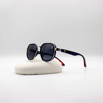 عینک آفتابی ری بن RayBan مدل فراری RB3674M - نقره ای آبی