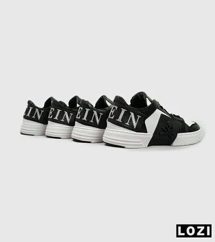 کفش اسنیکرزمشکی سفید PHILIPP PLEIN