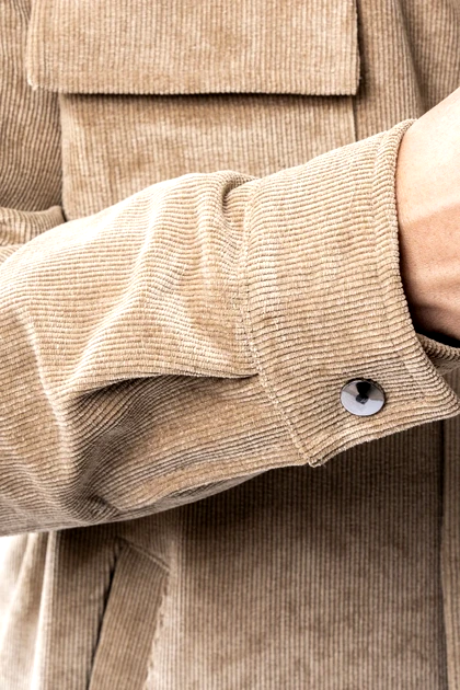 کت مخمل کبریتی مردانه